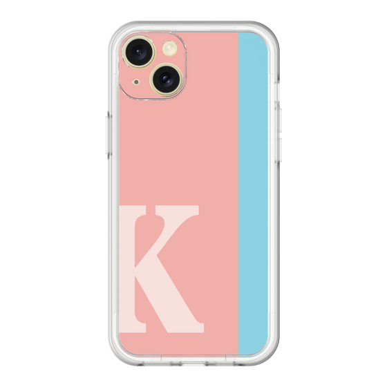 スリムプロテクションプレミアムケース［ オリジナル - initial color line - K pink ］
