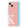 スリムプロテクションプレミアムケース［ オリジナル - initial color line - K pink ］