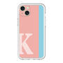 スリムプロテクションプレミアムケース［ オリジナル - initial color line - K pink ］