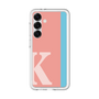 スリムプロテクションプレミアムケース［ オリジナル - initial color line - K pink ］
