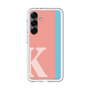 スリムプロテクションプレミアムケース［ オリジナル - initial color line - K pink ］