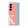 スリムプロテクションプレミアムケース［ オリジナル - initial color line - K pink ］