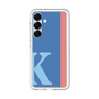 スリムプロテクションプレミアムケース［ オリジナル - initial color line - K blue ］