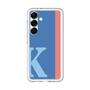 スリムプロテクションプレミアムケース［ オリジナル - initial color line - K blue ］