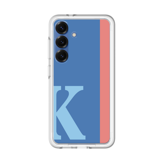 スリムプロテクションプレミアムケース［ オリジナル - initial color line - K blue ］
