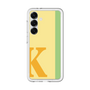 スリムプロテクションプレミアムケース［ オリジナル - initial color line - K yellow ］