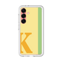 スリムプロテクションプレミアムケース［ オリジナル - initial color line - K yellow ］
