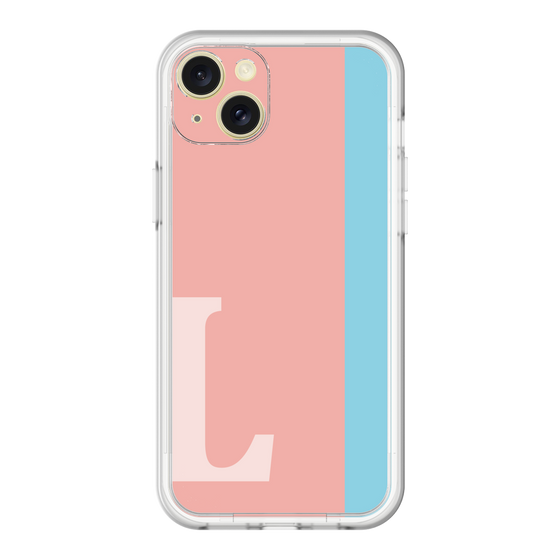 スリムプロテクションプレミアムケース［ オリジナル - initial color line - L pink ］