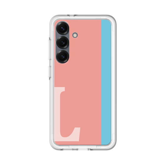 スリムプロテクションプレミアムケース［ オリジナル - initial color line - L pink ］
