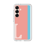スリムプロテクションプレミアムケース［ オリジナル - initial color line - L pink ］