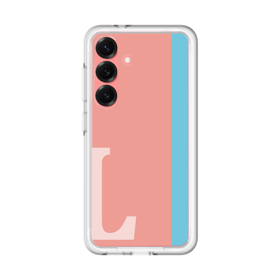 スリムプロテクションプレミアムケース［ オリジナル - initial color line - L pink ］