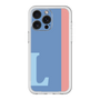 スリムプロテクションプレミアムケース［ オリジナル - initial color line - L blue ］