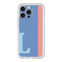 スリムプロテクションプレミアムケース［ オリジナル - initial color line - L blue ］