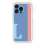 スリムプロテクションプレミアムケース［ オリジナル - initial color line - L blue ］