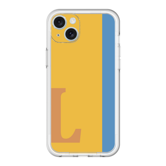 スリムプロテクションプレミアムケース［ オリジナル - initial color line - L orange ］