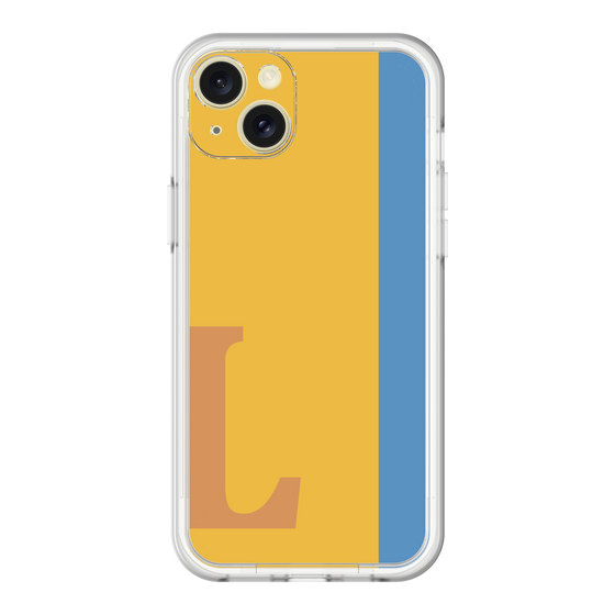 スリムプロテクションプレミアムケース［ オリジナル - initial color line - L orange ］