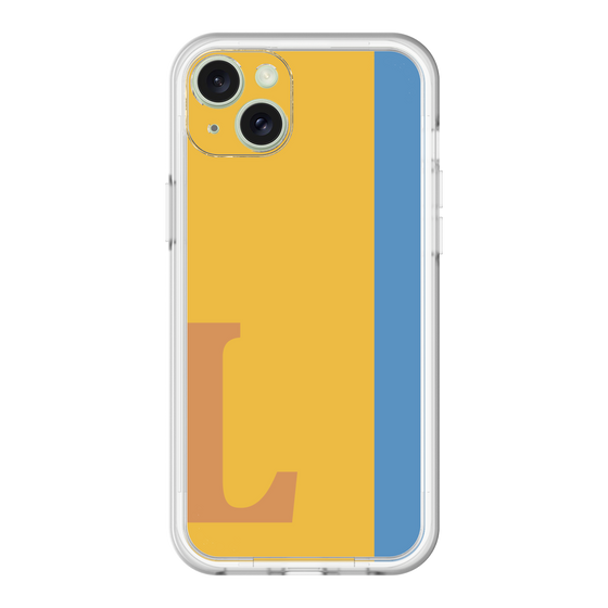 スリムプロテクションプレミアムケース［ オリジナル - initial color line - L orange ］