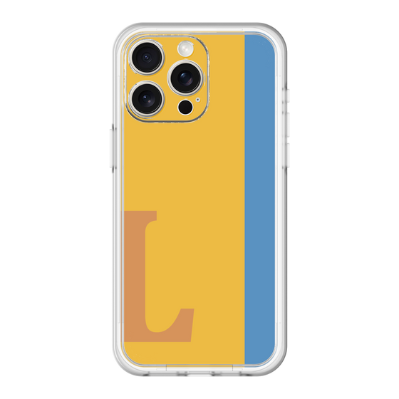 スリムプロテクションプレミアムケース［ オリジナル - initial color line - L orange ］