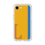 スリムプロテクションプレミアムケース［ オリジナル - initial color line - L orange ］