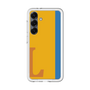 スリムプロテクションプレミアムケース［ オリジナル - initial color line - L orange ］
