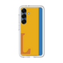 スリムプロテクションプレミアムケース［ オリジナル - initial color line - L orange ］