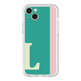 スリムプロテクションプレミアムケース［ オリジナル - initial color line - L green ］