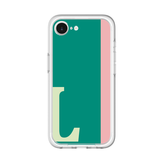 スリムプロテクションプレミアムケース［ オリジナル - initial color line - L green ］