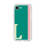 スリムプロテクションプレミアムケース［ オリジナル - initial color line - L green ］