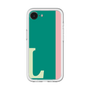スリムプロテクションプレミアムケース［ オリジナル - initial color line - L green ］