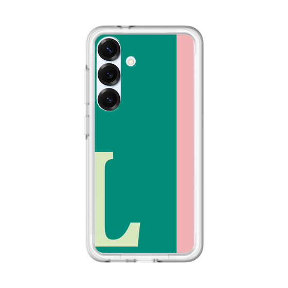 スリムプロテクションプレミアムケース［ オリジナル - initial color line - L green ］