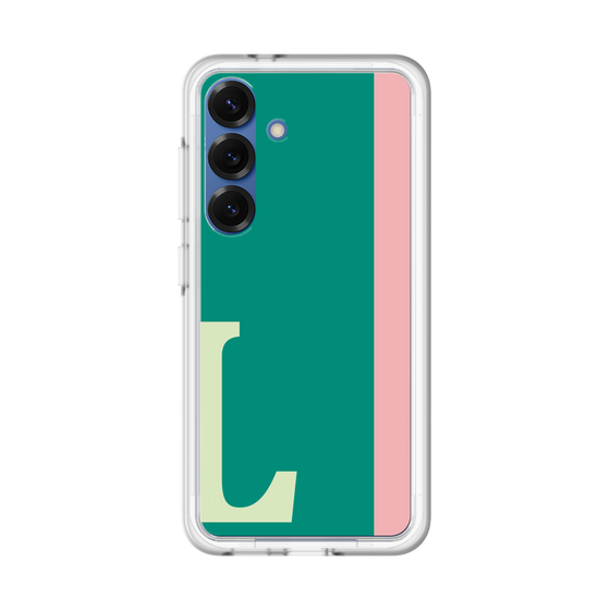 スリムプロテクションプレミアムケース［ オリジナル - initial color line - L green ］