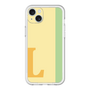 スリムプロテクションプレミアムケース［ オリジナル - initial color line - L yellow ］