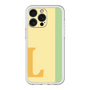 スリムプロテクションプレミアムケース［ オリジナル - initial color line - L yellow ］