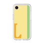 スリムプロテクションプレミアムケース［ オリジナル - initial color line - L yellow ］