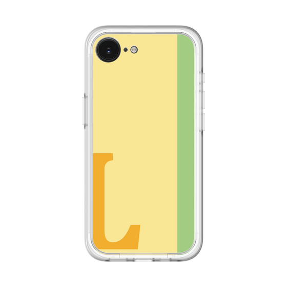 スリムプロテクションプレミアムケース［ オリジナル - initial color line - L yellow ］