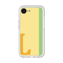 スリムプロテクションプレミアムケース［ オリジナル - initial color line - L yellow ］