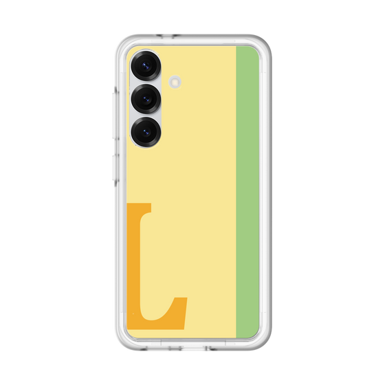 スリムプロテクションプレミアムケース［ オリジナル - initial color line - L yellow ］