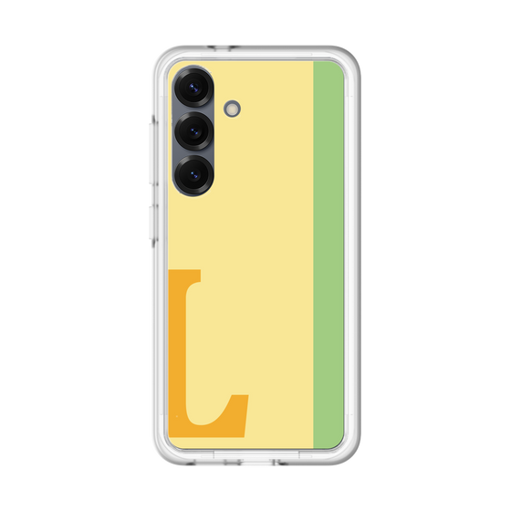 スリムプロテクションプレミアムケース［ オリジナル - initial color line - L yellow ］
