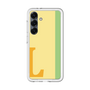 スリムプロテクションプレミアムケース［ オリジナル - initial color line - L yellow ］