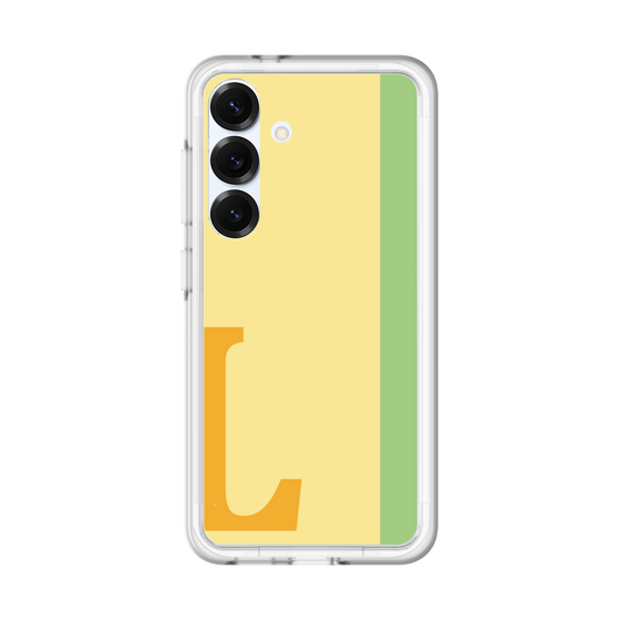 スリムプロテクションプレミアムケース［ オリジナル - initial color line - L yellow ］