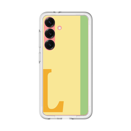 スリムプロテクションプレミアムケース［ オリジナル - initial color line - L yellow ］