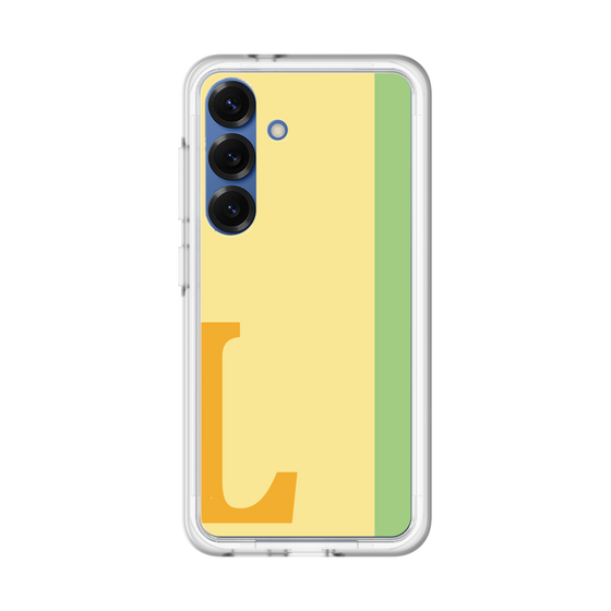 スリムプロテクションプレミアムケース［ オリジナル - initial color line - L yellow ］