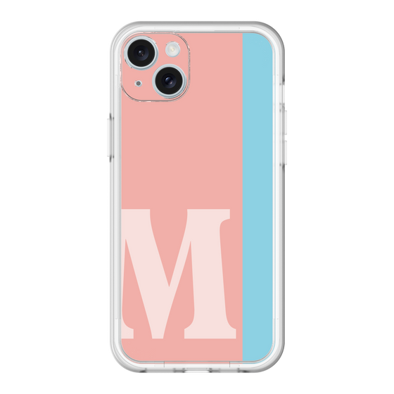 スリムプロテクションプレミアムケース［ オリジナル - initial color line - M pink ］