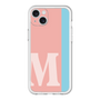 スリムプロテクションプレミアムケース［ オリジナル - initial color line - M pink ］