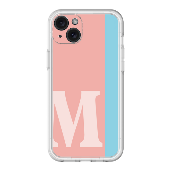 スリムプロテクションプレミアムケース［ オリジナル - initial color line - M pink ］