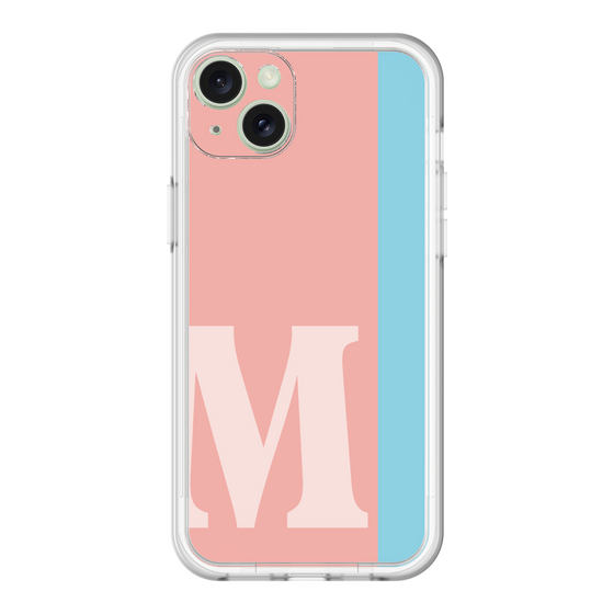 スリムプロテクションプレミアムケース［ オリジナル - initial color line - M pink ］