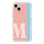 スリムプロテクションプレミアムケース［ オリジナル - initial color line - M pink ］