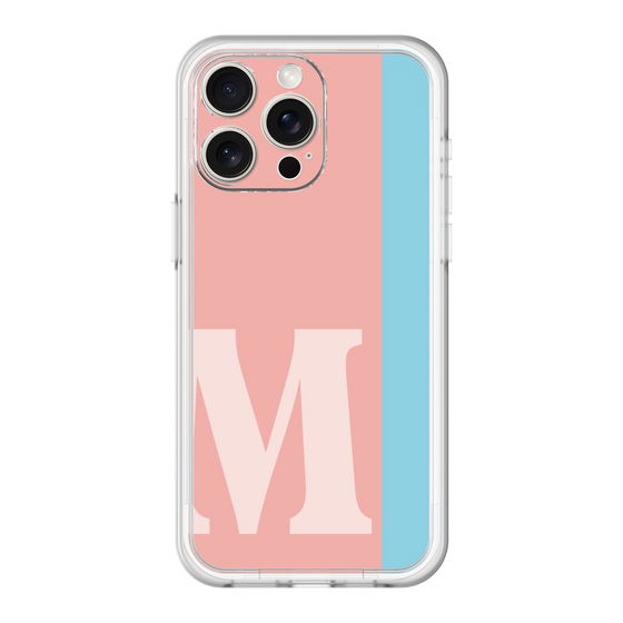 スリムプロテクションプレミアムケース［ オリジナル - initial color line - M pink ］