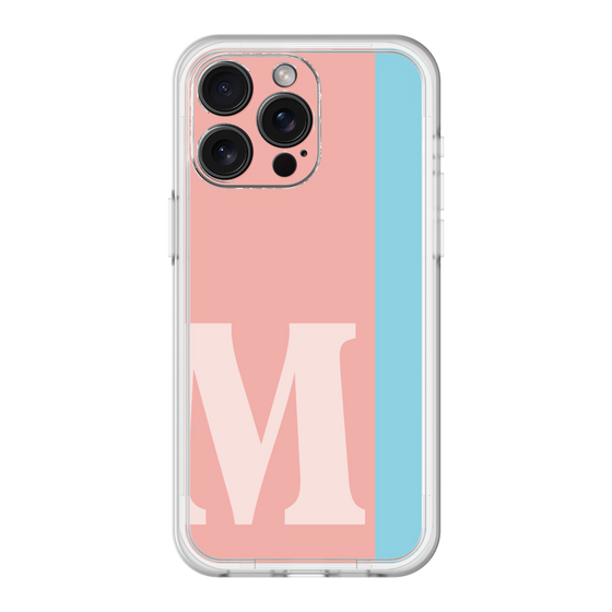 スリムプロテクションプレミアムケース［ オリジナル - initial color line - M pink ］