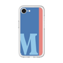 スリムプロテクションプレミアムケース［ オリジナル - initial color line - M blue ］